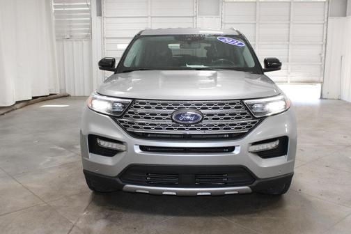 Iconic Silver Metallic 2021 Ford Explorer Limited