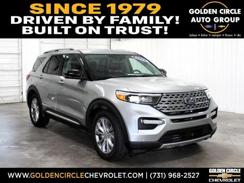 Iconic Silver Metallic 2021 Ford Explorer Limited