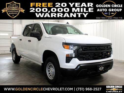 Summit White 2026 Chevrolet Silverado 1500 WT
