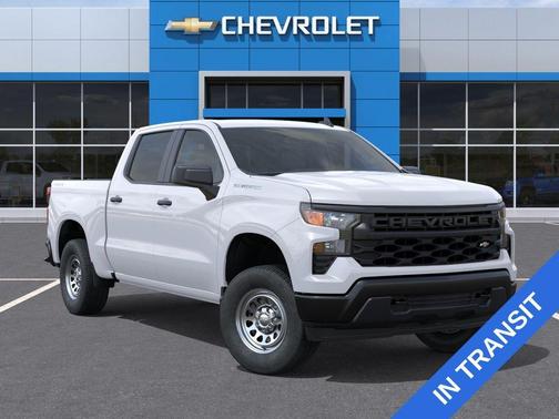Summit White 2026 Chevrolet Silverado 1500 WT