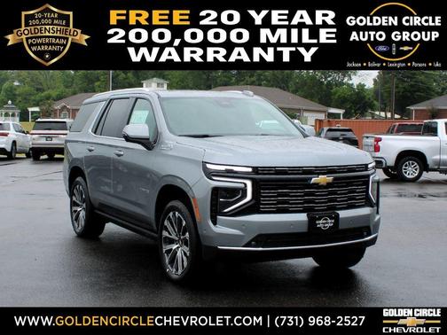Sterling Gray Metallic 2026 Chevrolet Tahoe High Country