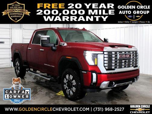 Volcanic Red 2024 GMC Sierra 2500 Denali