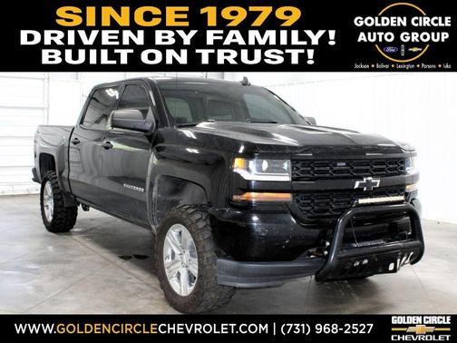 Black 2018 Chevrolet Silverado 1500 Custom