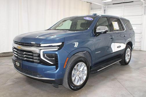 Lakeshore Blue Metallic 2025 Chevrolet Tahoe Premier