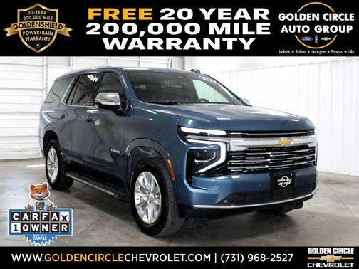 Lakeshore Blue Metallic 2025 Chevrolet Tahoe Premier