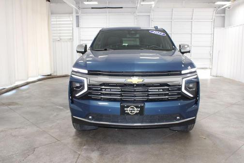 Lakeshore Blue Metallic 2025 Chevrolet Tahoe Premier