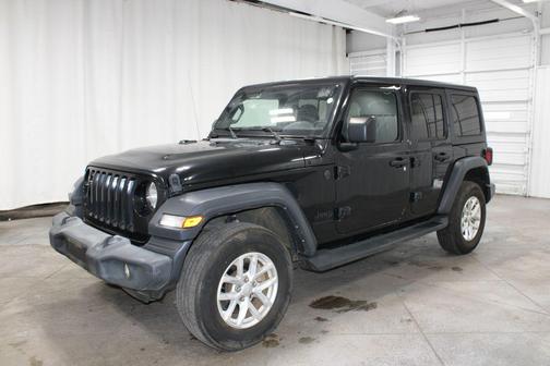 Black Clearcoat 2023 Jeep Wrangler Sport