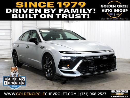 Silver 2024 Hyundai SONATA N Line