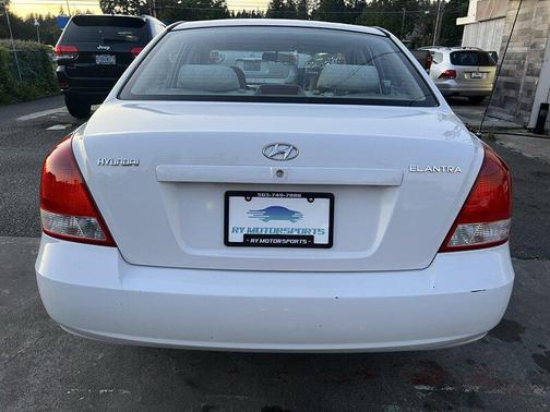 Nordic White 2003 Hyundai ELANTRA GLS