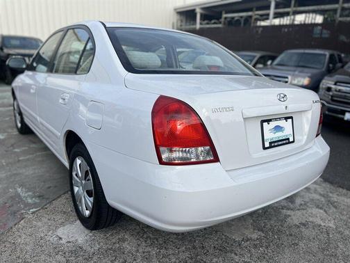 Nordic White 2003 Hyundai ELANTRA GLS