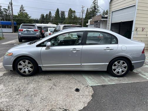 Alabaster Silver Metallic 2006 Honda Civic LX