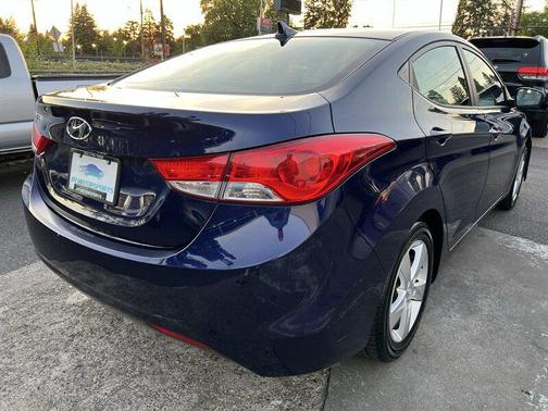 Indigo Blue Pearl 2011 Hyundai ELANTRA GLS