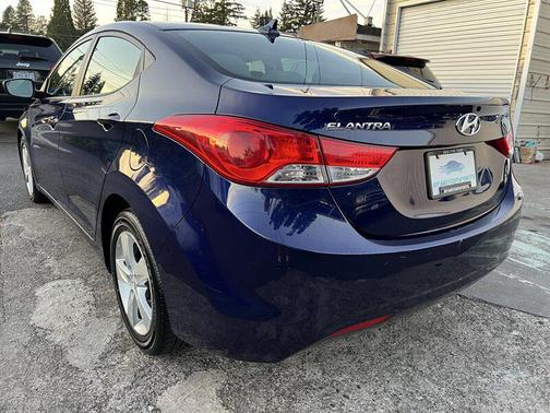 Indigo Blue Pearl 2011 Hyundai ELANTRA GLS