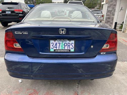 Eternal Blue Pearl 2003 Honda Civic EX