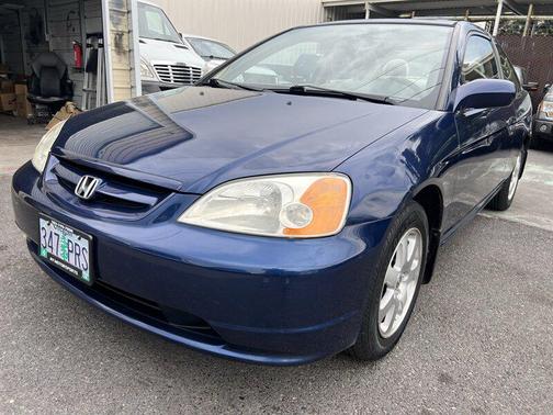Eternal Blue Pearl 2003 Honda Civic EX
