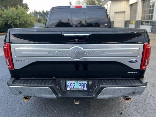 Shadow Black 2016 Ford F-150 King Ranch
