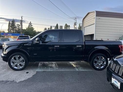 Shadow Black 2016 Ford F-150 Limited