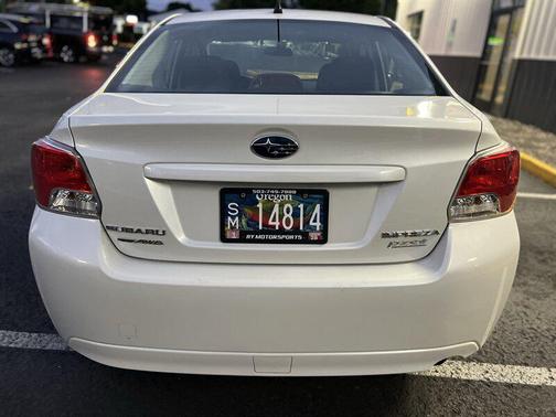 Satin White Pearl 2014 Subaru Impreza 2.0i Premium