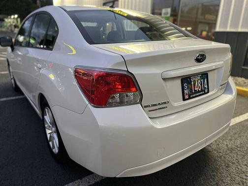 Satin White Pearl 2014 Subaru Impreza 2.0i Premium