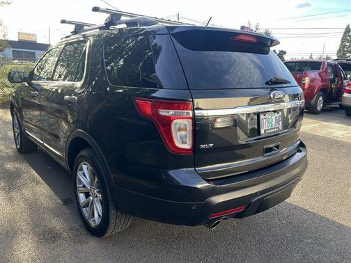White Platinum Metallic Tri-Coat 2015 Ford Explorer XLT