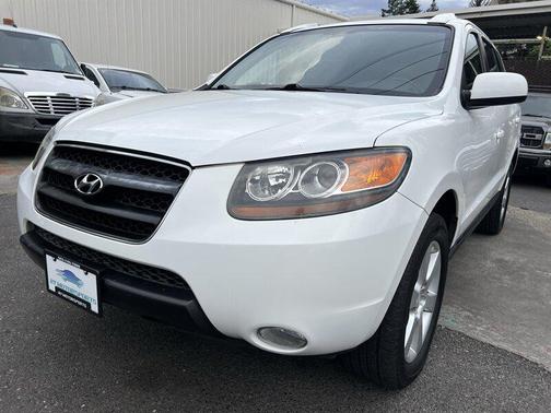 Powder White Pearl 2007 Hyundai SANTA FE SE