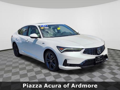 Platinum White Pearl 2023 Acura Integra