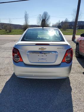 Silver 2014 Chevrolet Sonic LT