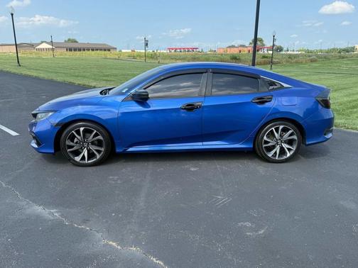 Blue 2020 Honda Civic Sport