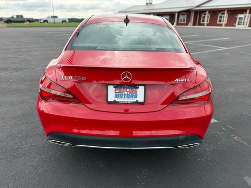 Red 2019 Mercedes-Benz CLA 250 Base 4MATIC