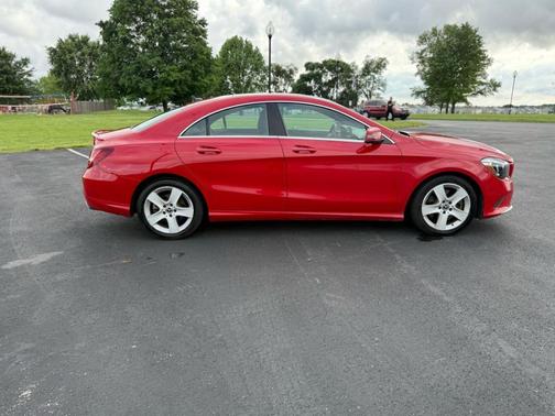 Red 2019 Mercedes-Benz CLA 250 Base 4MATIC