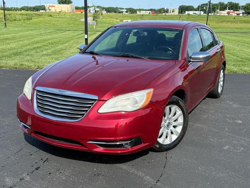 Red 2014 Chrysler 200 Limited