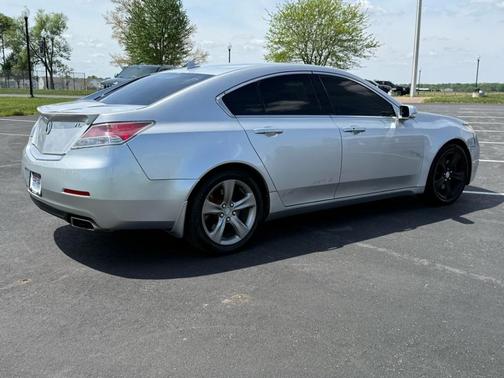Silver 2012 Acura TL Technology