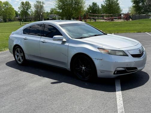 Silver 2012 Acura TL Technology