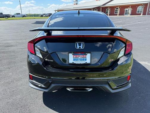 Black 2018 Honda Civic Si