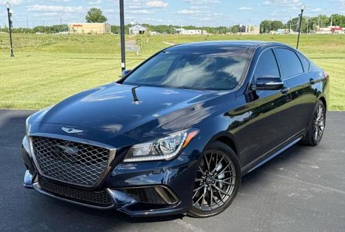 Blue 2020 Genesis G80 3.8