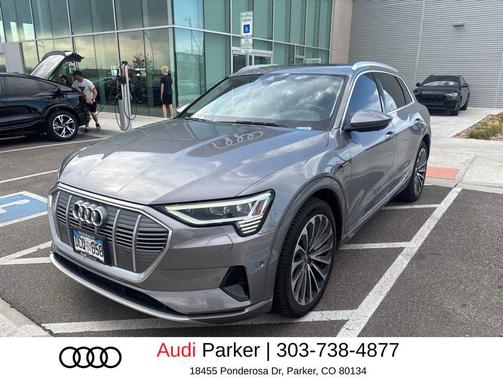 Typhoon Gray Metallic 2019 Audi e-tron Premium Plus