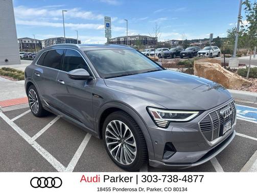 Typhoon Gray Metallic 2019 Audi e-tron Premium Plus