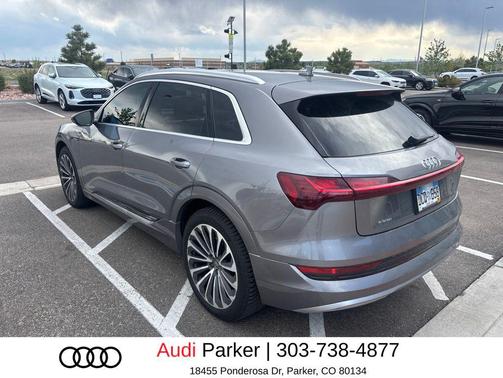 Typhoon Gray Metallic 2019 Audi e-tron Premium Plus