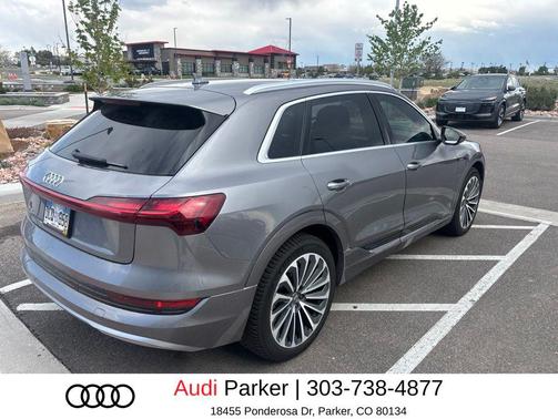 Typhoon Gray Metallic 2019 Audi e-tron Premium Plus