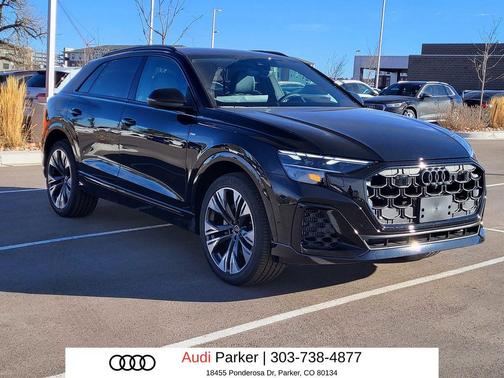 Mythos Black Metallic 2026 Audi Q8 55 Premium Plus