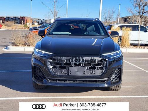 Mythos Black Metallic 2026 Audi Q8 55 Premium Plus