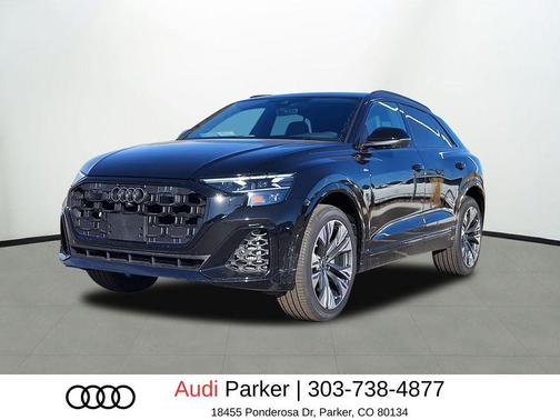 Mythos Black Metallic 2026 Audi Q8 55 Premium Plus