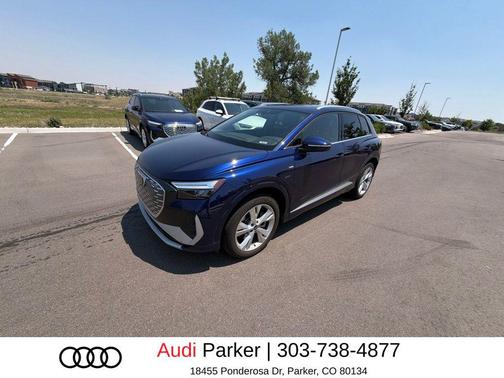 Navarra Blue Metallic 2023 Audi Q4 e-tron Premium Plus 50 quattro