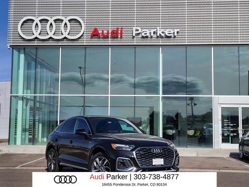 Mythos Black Metallic 2023 Audi Q5 45 S line Premium Plus