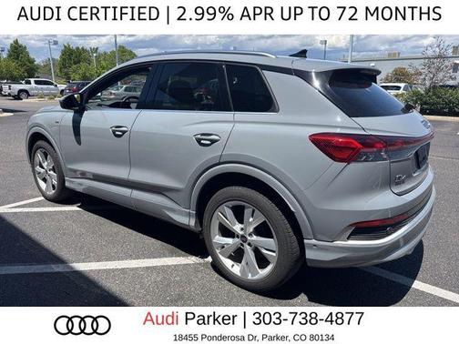 Pebble Gray 2023 Audi Q4 e-tron Prestige 50 quattro