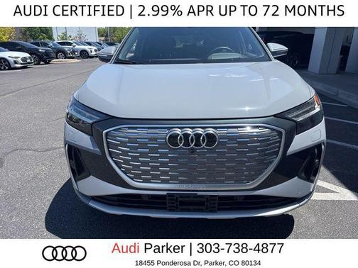 Pebble Gray 2023 Audi Q4 e-tron Prestige 50 quattro