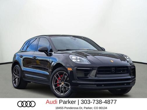 Black 2023 Porsche Macan Macan S