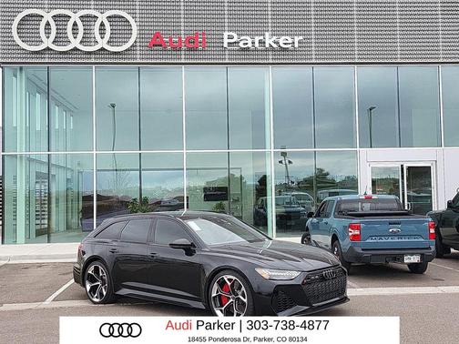 Mythos Black Metallic 2026 Audi RS 6 Avant 4.0T