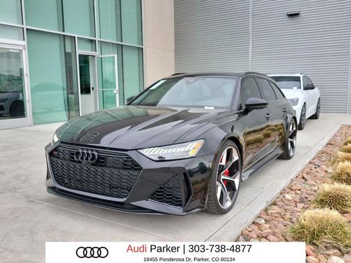Mythos Black Metallic 2026 Audi RS 6 Avant 4.0T