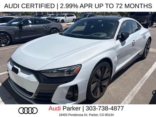 Suzuka Gray Metallic 2024 Audi e-tron GT Prestige quattro